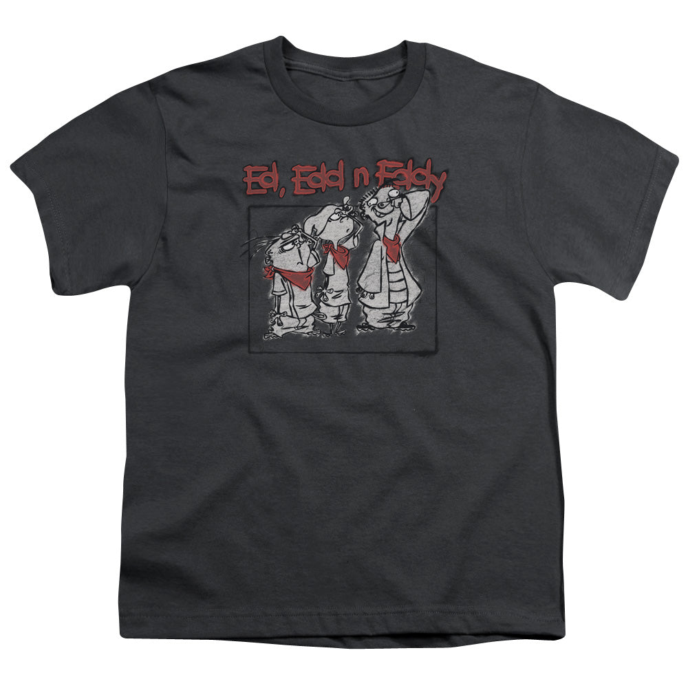 ED EDD N EDDY STAND BY ME - S/S YOUTH 18/1 - CHARCOAL T-Shirt