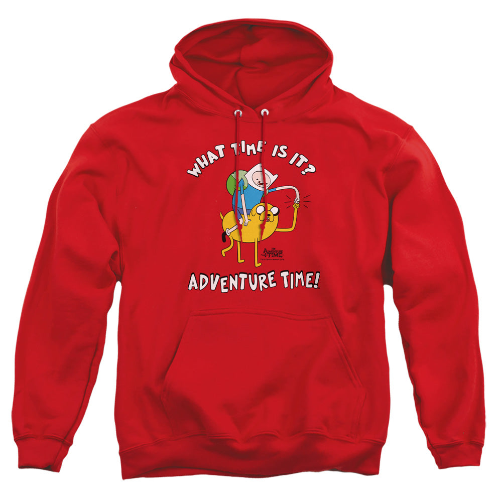 Adventure Time - Ride Bump - Adult Pull-over Hoodie - Red
