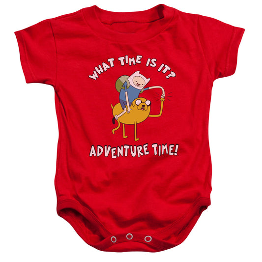 Adventure Time - Ride Bump-infant Snapsuit - Red