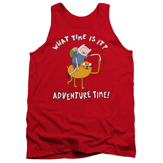 Adventure Time - Ride Bump - Adult Tank - Red