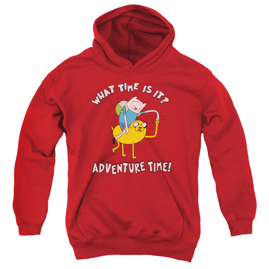 Adventure Time - Ride Bump - Youth Pull-over Hoodie - Red