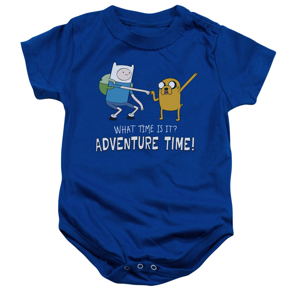Adventure Time - Fist Bump-infant Snapsuit - Royal Blue