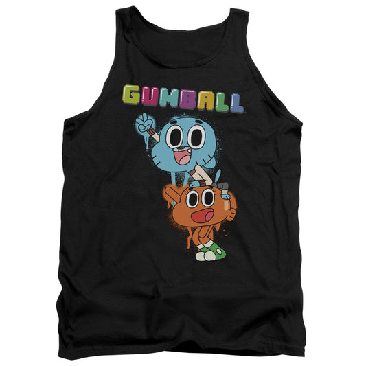 Amazing World Of Gumball - Gumball Spray - Adult Tank - Black
