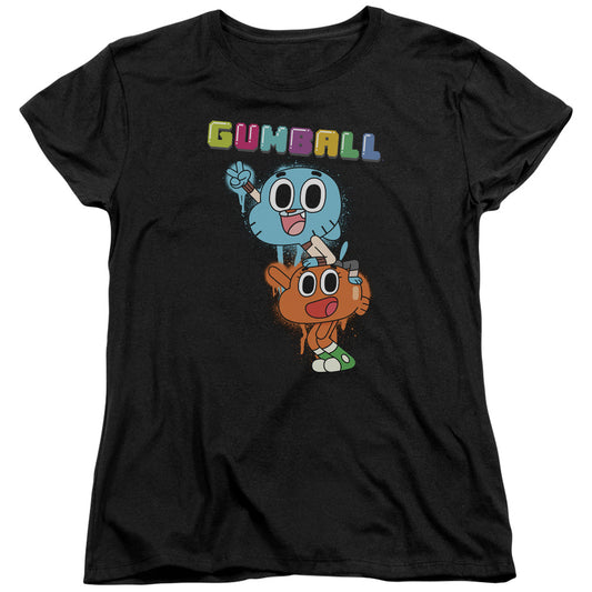 AMAZING WORLD OF GUMBALL GUMBALL SPRAY-S/S T-Shirt