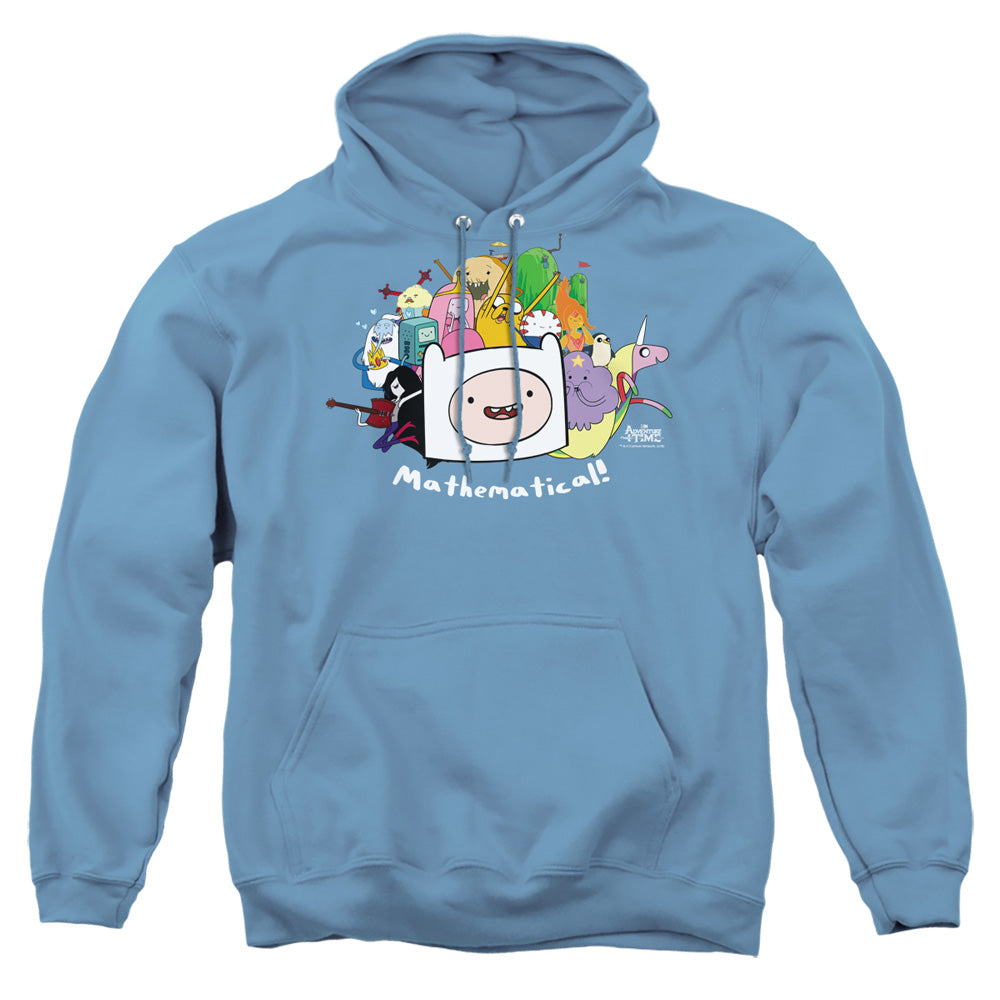 Adventure Time - Mathematical - Adult Pull-over Hoodie - Carolina Blue