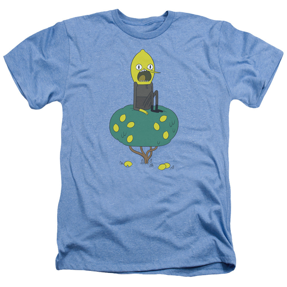 Adventure Time - Lemongrab - Adult Heather - Light Blue
