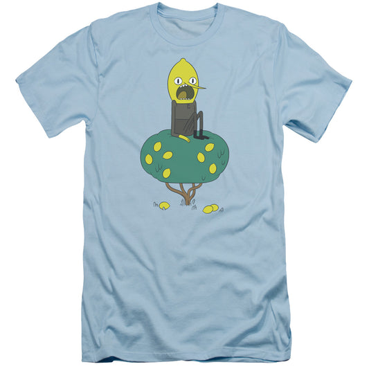 Adventure Time - Lemongrab - Short Sleeve Adult 30/1 - Light Blue T-shirt
