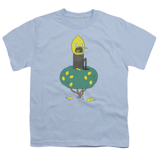 Adventure Time - Lemongrab - Short Sleeve Youth 18/1 - Light Blue T-shirt