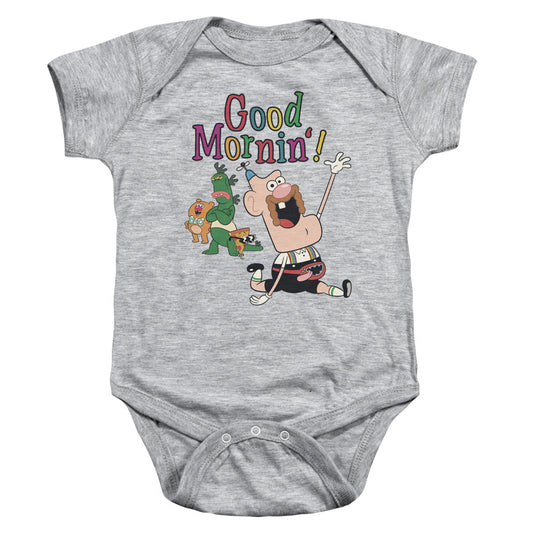 Uncle Grandpa - Good Mornin-infant Snapsuit - Athletic Heather