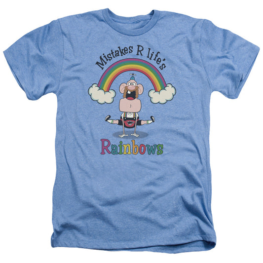 Uncle Grandpa - Lifes Rainbows - Adult Heather - Light Blue