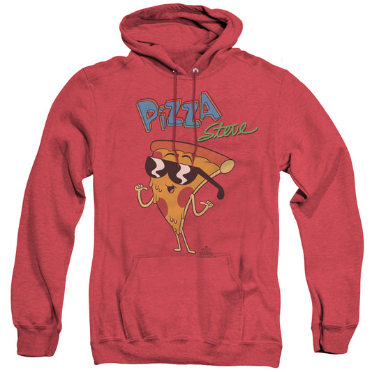 Uncle Grandpa - Pizza Steve - Adult Heather Hoodie - Red