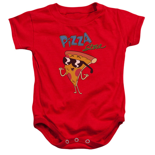 Uncle Grandpa - Pizza Steve-infant Snapsuit - Red