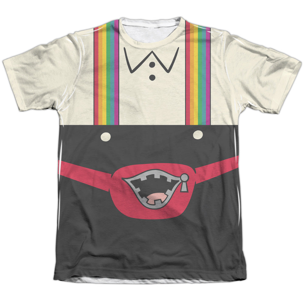 Uncle Grandpa - Lederhosen - Adult Poly/cotton Short Sleeve Tee - White T-shirt