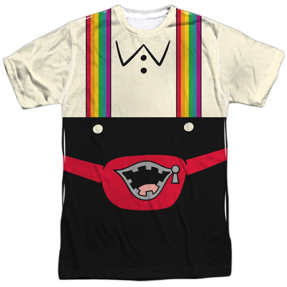 Uncle Grandpa - Lederhosen - Short Sleeve Adult Poly Crew - White T-shirt