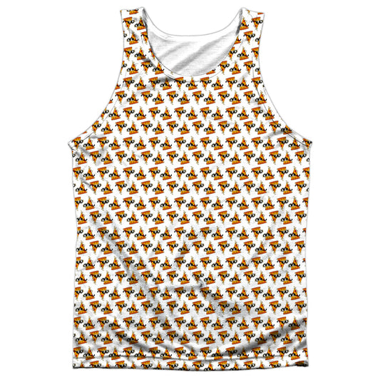 Uncle Grandpa - Pizzas - Adult Poly Tank Top - White