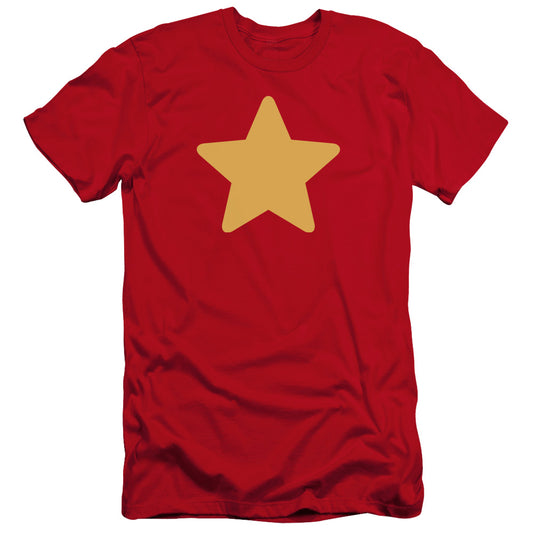 Steven Universe - Star-hbo Short Sleeve Adult 30/1 - Red T-shirt