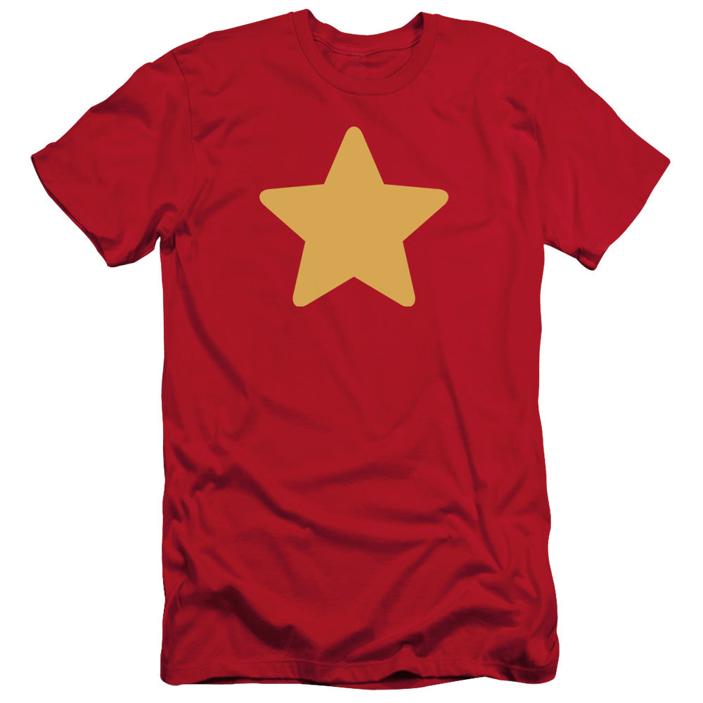 Steven Universe - Star - Short Sleeve Adult 30/1 - Red T-shirt