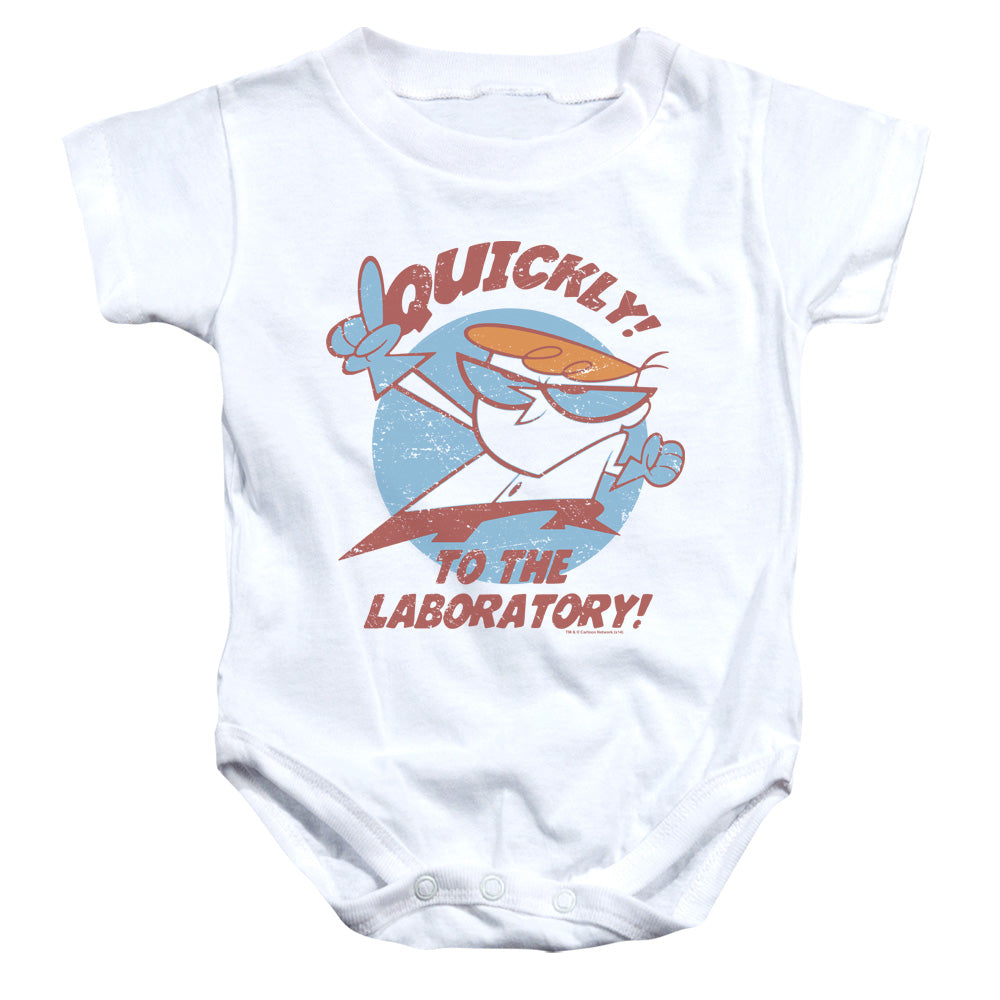 Dexters Laboratory - Quickly-infant Snapsuit - White