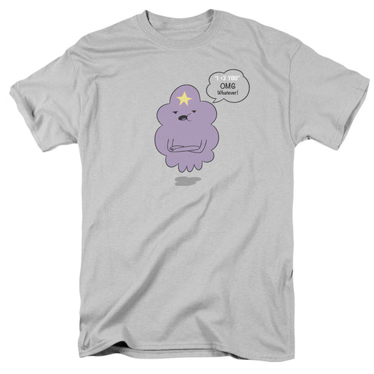 Adventure Time - Lsp Omg - Short Sleeve Adult 18/1 - Silver T-shirt