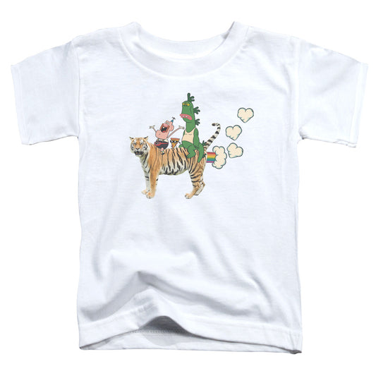 Uncle Grandpa - Fart Hearts - Short Sleeve Toddler Tee - White T-shirt
