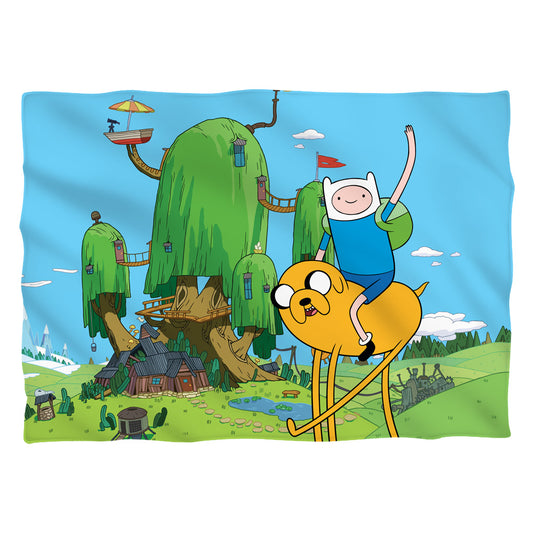 Adventure Time - Best Bros - Pillow Case - White