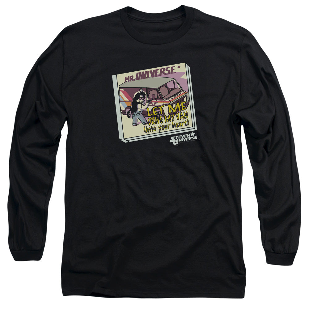 Steven Universe - Mr. Universe - Long Sleeve Adult 18/1 - Black T-shirt