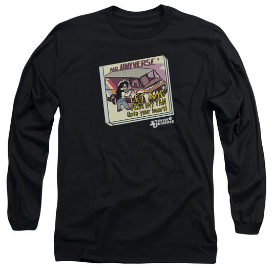 Steven Universe - Mr. Universe - Long Sleeve Adult 18/1 - Black T-shirt