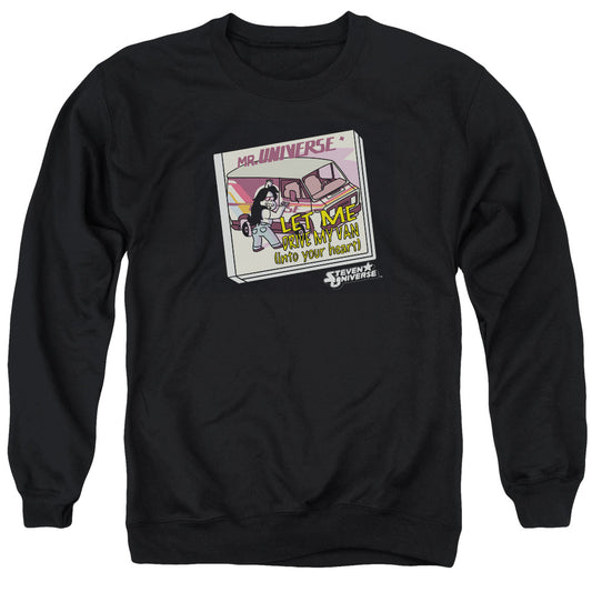 Steven Universe - Mr. Universe - Adult Crewneck Sweatshirt - Black