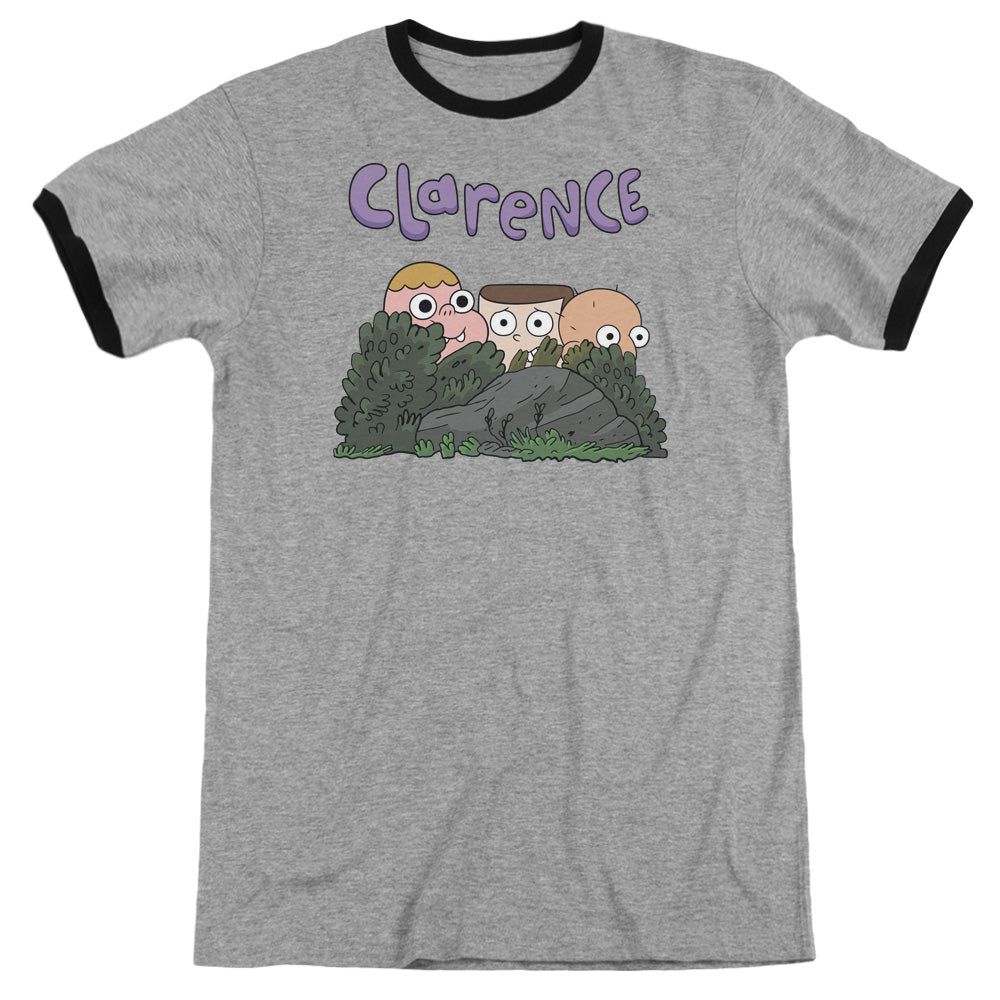 Clarence - Gang - Adult Ringer - Heather/black