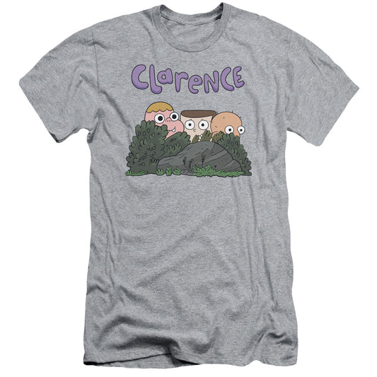 Clarence - Gang - Short Sleeve Adult 30/1 - Athletic Heather T-shirt