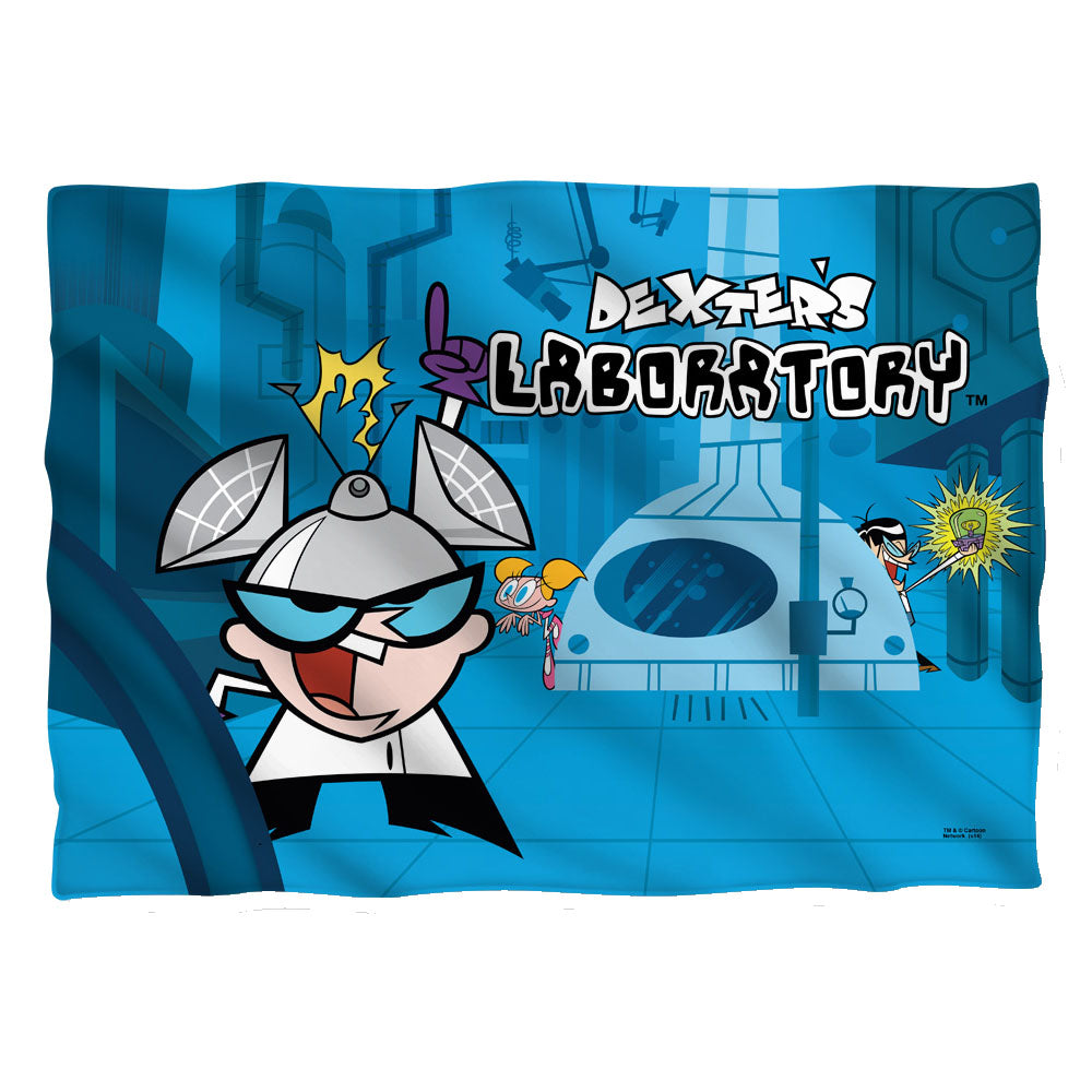 Dexters Lab - Lab - Pillow Case - White