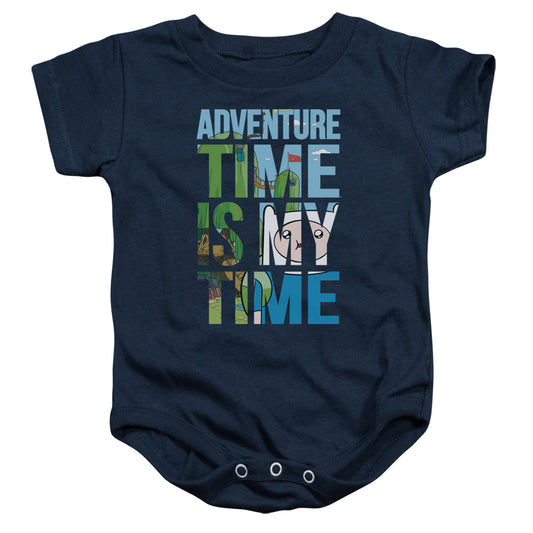 Adventure Time - My Time-infant Snapsuit - Navy