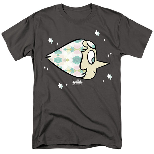 Steven Universe - Pearl - Short Sleeve Adult 18/1 - Charcoal T-shirt