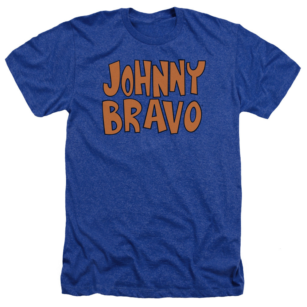 Johnny Bravo - Jb Logo - Adult Heather - Royal Blue