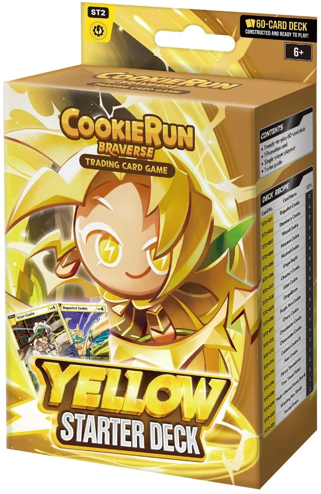 CookieRun Braverse - Brave Begining Starter Deck - Yellow