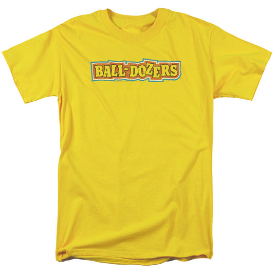 Dubble Bubble - Balldozers - Short Sleeve Adult 18/1 - Yellow T-shirt