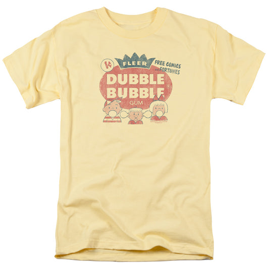 Dubble Bubble - One Cent - Short Sleeve Adult 18/1 - Banana T-shirt