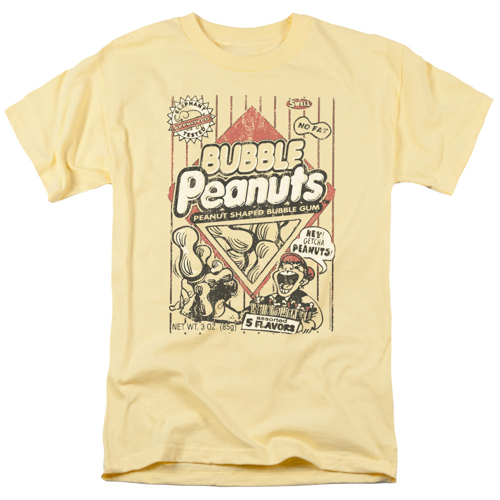 Dubble Bubble - Bubble Peanuts - Short Sleeve Adult 18/1 - Banana T-shirt