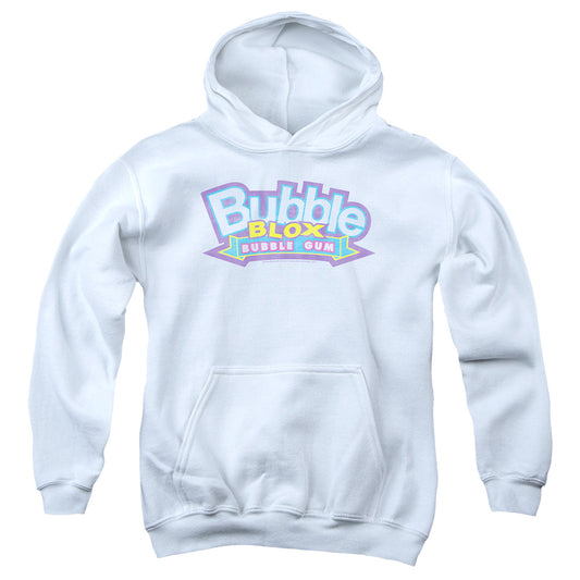 Dubble Bubble Bubble Blox-youth Pull-over Hoodie - White