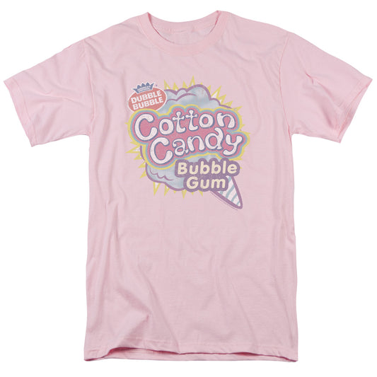Dubble Bubble - Cotton Candy - Short Sleeve Adult 18/1 - Pink T-shirt