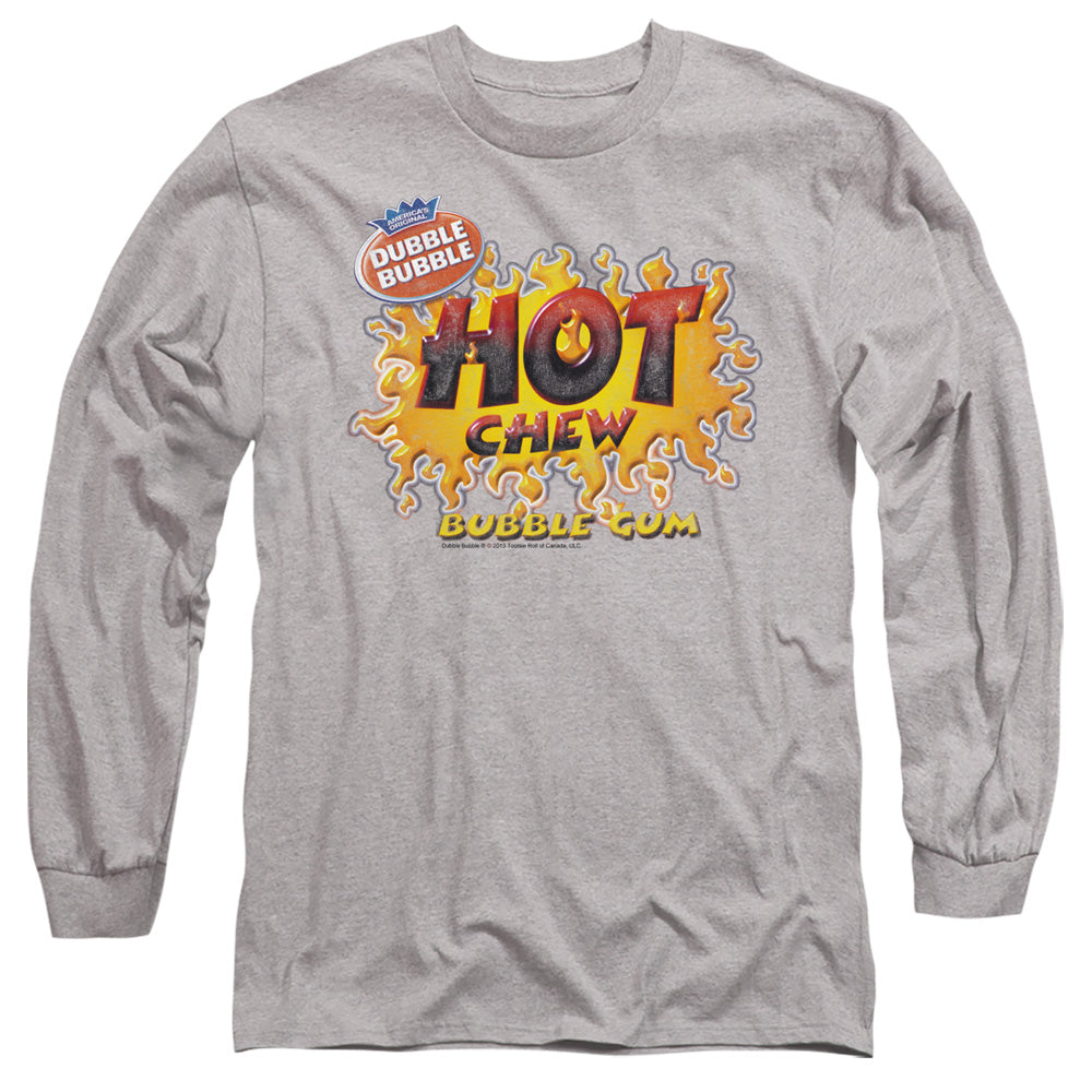 Dubble Bubble - Hot Chew - Long Sleeve Adult 18/1 - Athletic Heather T-shirt