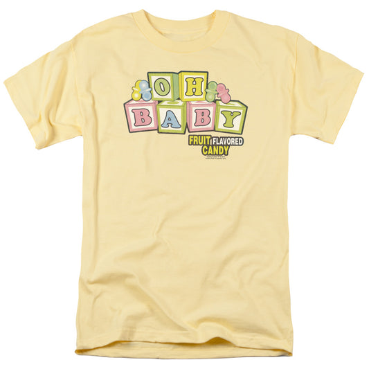 Dubble Bubble - Oh Baby - Short Sleeve Adult 18/1 - Banana T-shirt