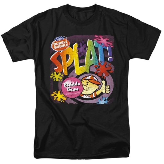 Dubble Bubble - Splat Gum - Short Sleeve Adult 18/1 - Black T-shirt