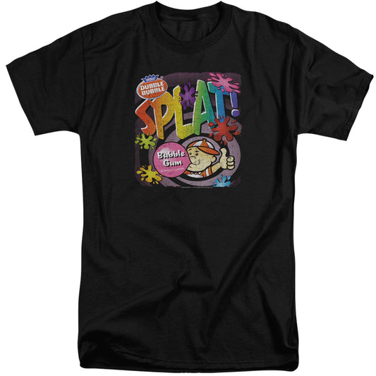 Dubble Bubble - Splat Gum - Short Sleeve Adult Tall - Black T-shirt