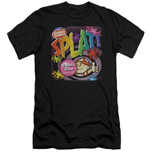DUBBLE BUBBLE SPLAT GUM - S/S ADULT 30/1 - BLACK T-Shirt