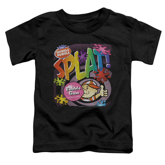 Dubble Bubble - Splat Gum - Short Sleeve Toddler Tee - Black T-shirt