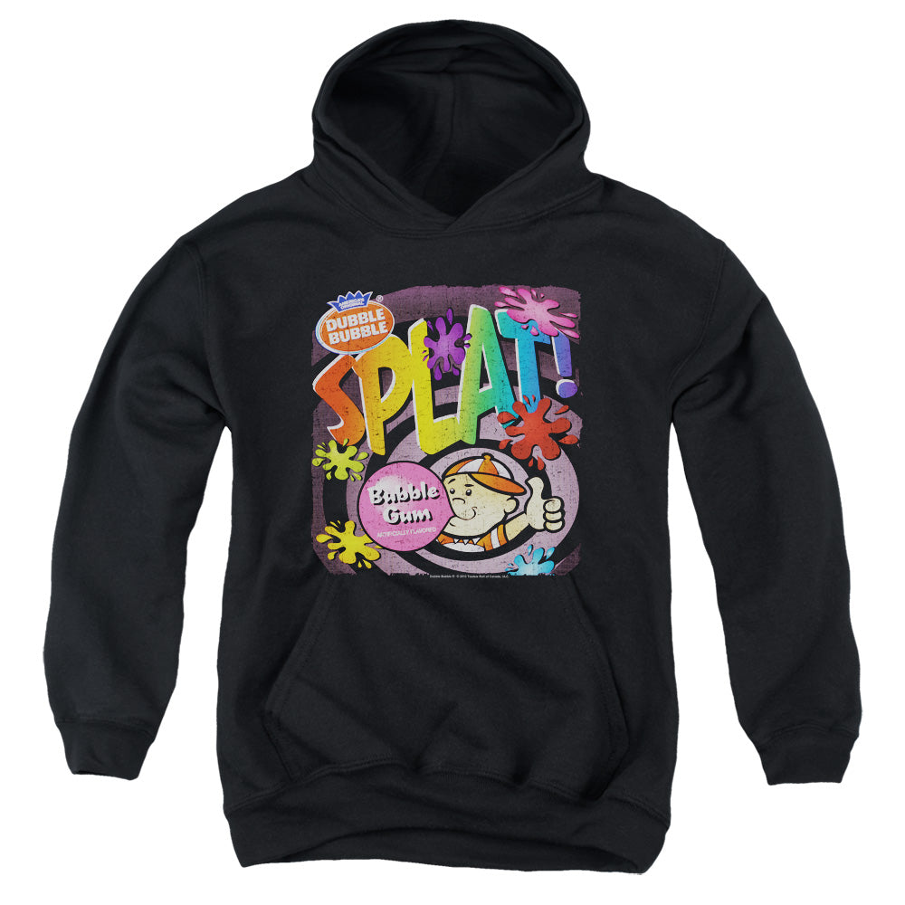 Dubble Bubble - Splat Gum - Youth Pull-over Hoodie - Black