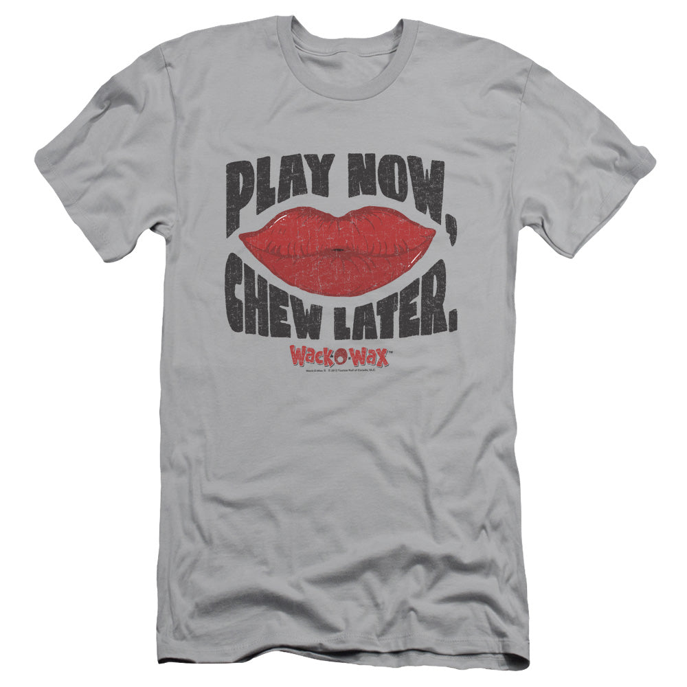 Dubble Bubble - Play Chew - Short Sleeve Adult 30/1 - Silver T-shirt
