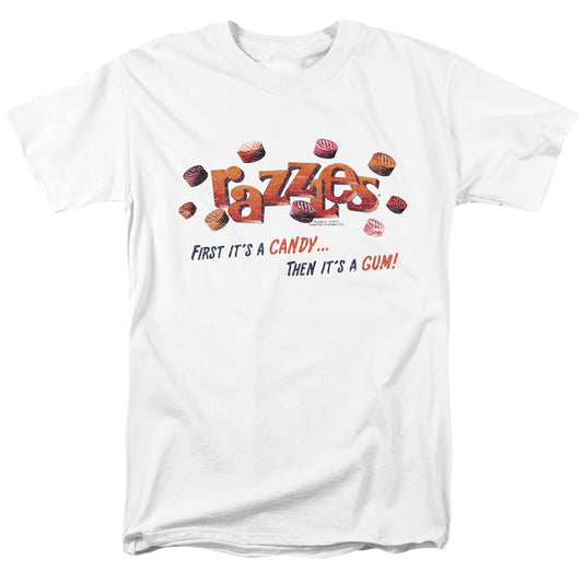 Dubble Bubble - A Gum And A Candy - Short Sleeve Adult 18/1 - White T-shirt