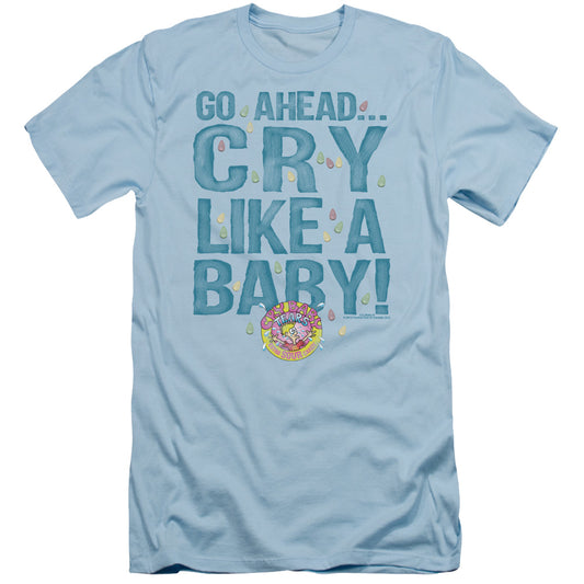 Dubble Bubble - Cry Like A Baby - Short Sleeve Adult 30/1 - Light Blue T-shirt